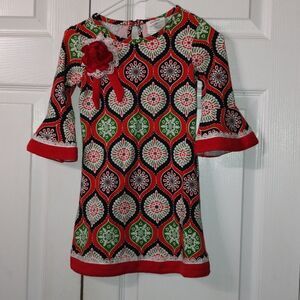 Counting Daisies  holiday Christmas party dress Sz 4T